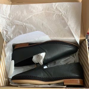 Black Soludos Venetian loafers size 7.5